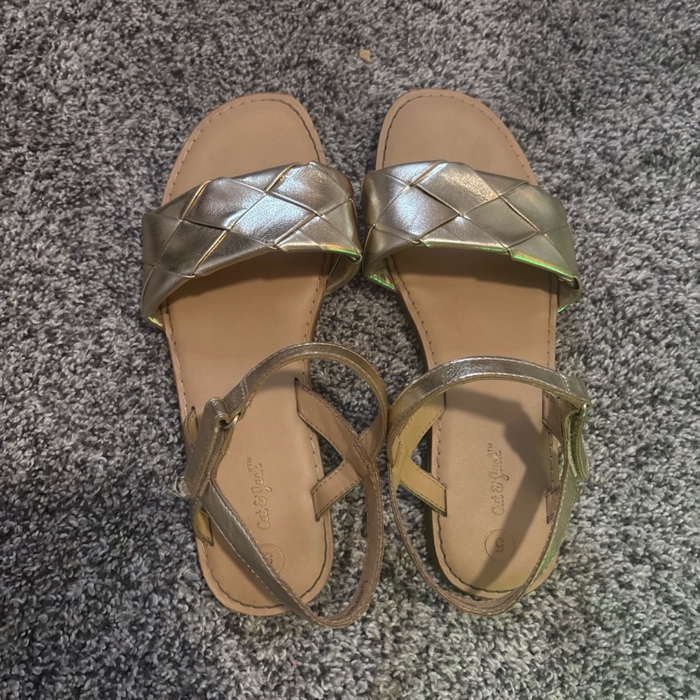 Cat & Jack Metallic Sandals